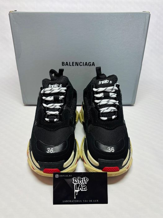 Balenciaga triple S negru 36,41
