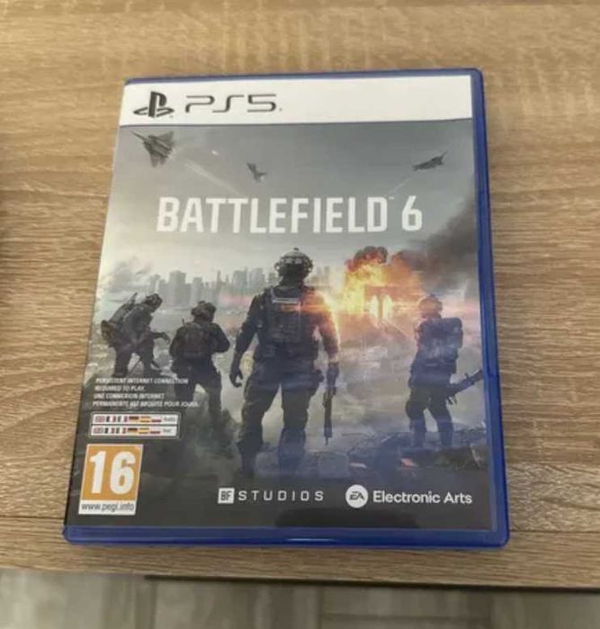 Диск игра battlefield 6 ps5