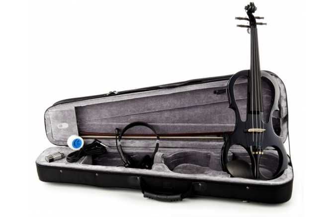 ULTIMA BUCATA,vioara electrica 4/4 kit complet cu valiza inclusa,noua!