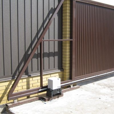 Автоматически Ворота.  Дарвоза автомат. Автоматика для ворота