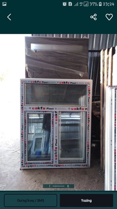 Akfa plast oynalar romlari  650 mingdan