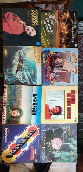 Пластинки виниловые для проигрывателя