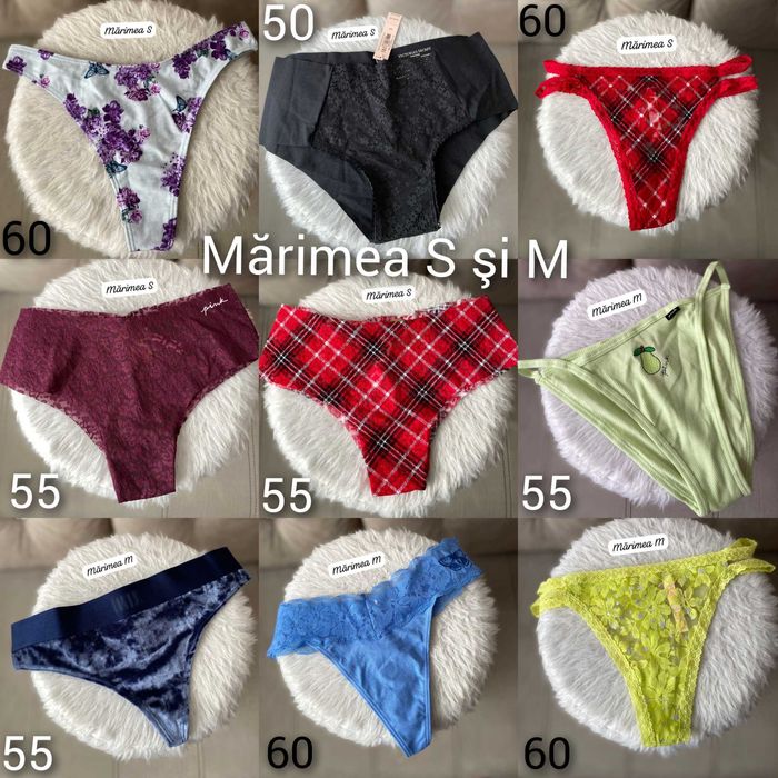 Lenjerie intimă Victoria's Secret noi cu etichetă