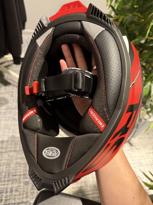 Casca moto Premier Typhoon RS Red marime S, NOUA