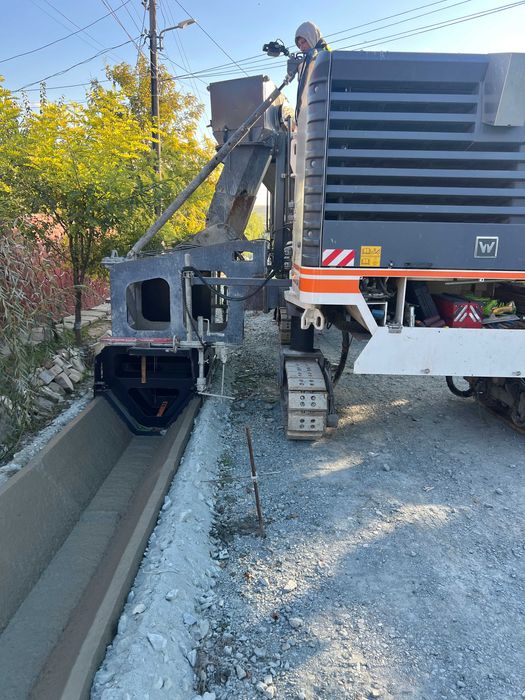 rigola carosabila armata , santuri betonate, rigole de acostament ,