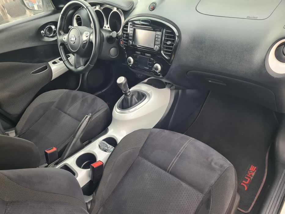 Nissan Juke-1.5 Dci110-an 2016-euro 6-navi-clima-alb perlat-nr rosii