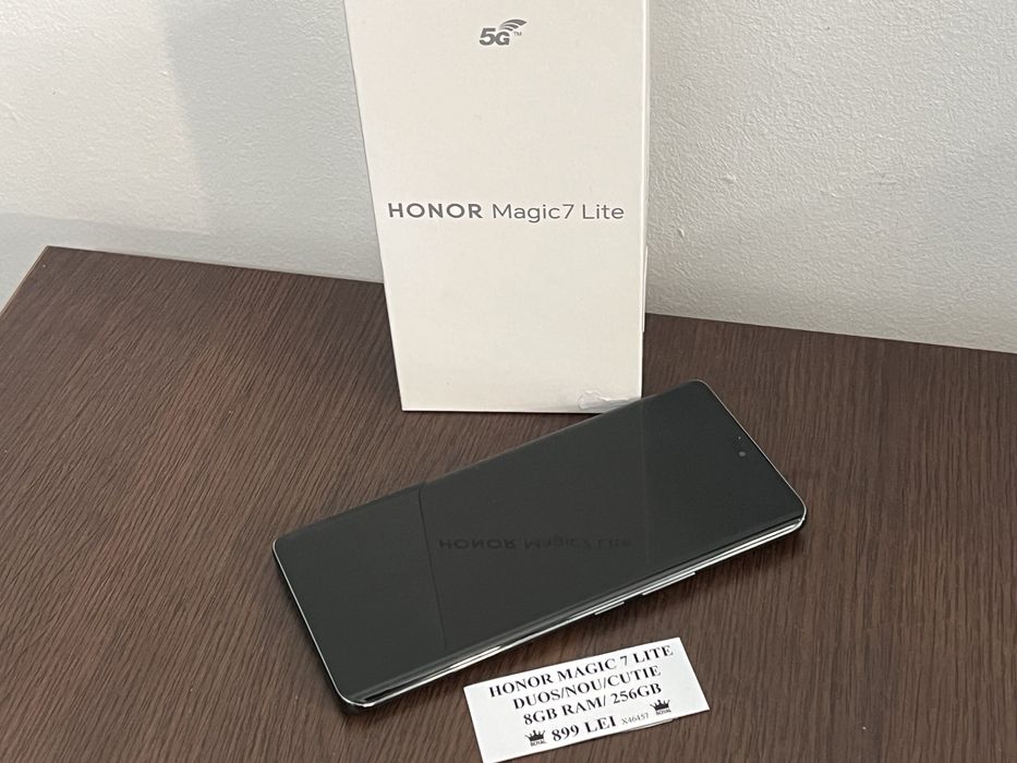 Amanet Royal CB: Honor Magic 7 lite duos nou cutie 8gb ram 256gb stocare