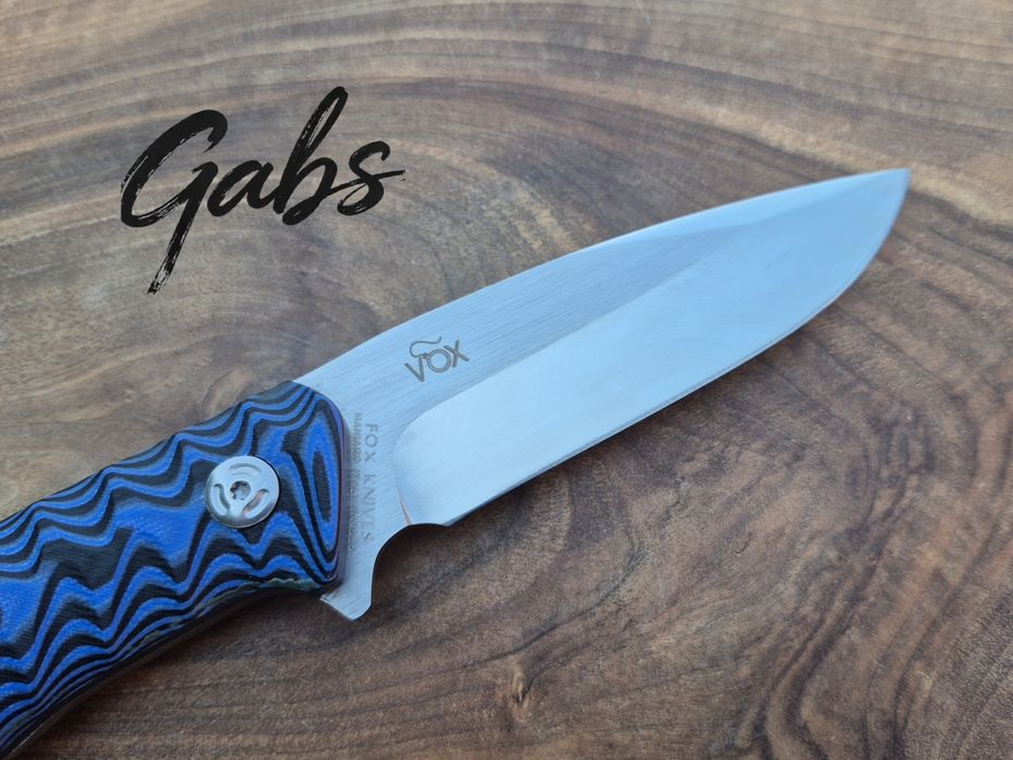 Нож с фиксирано острие FOX Knives FX529,фултанг с тактическа кания