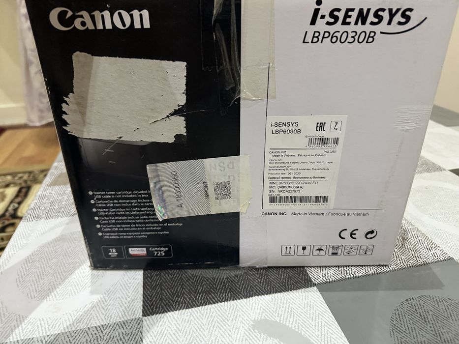 Срочно Canon i-sensys LPB6030B принтери сотилади!!!