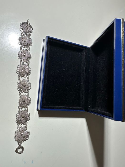 Brățară filigrană din argint pentru femei