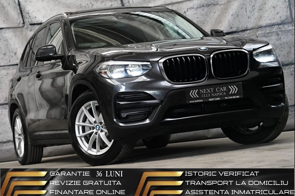 BMW X3 GARANTIE 36 LUNI*RATE*LEASING*190Cp*4x4*Automat*X-Line*Piele*22950+TVA