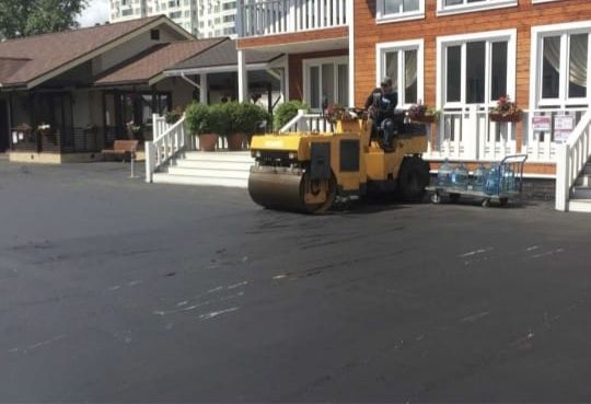 Асфальт укладка Асфальт