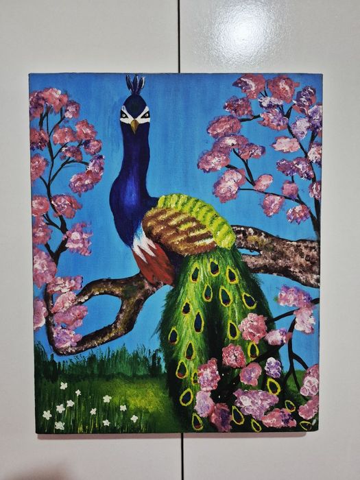 Картина "Павлин"
