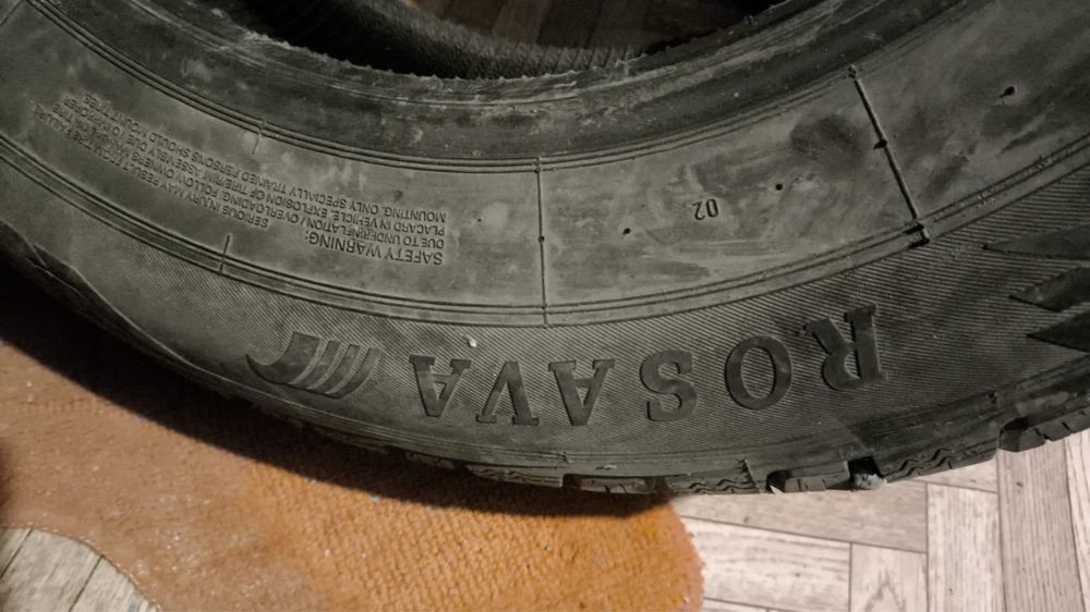 Шины Rosava шипы все на месте