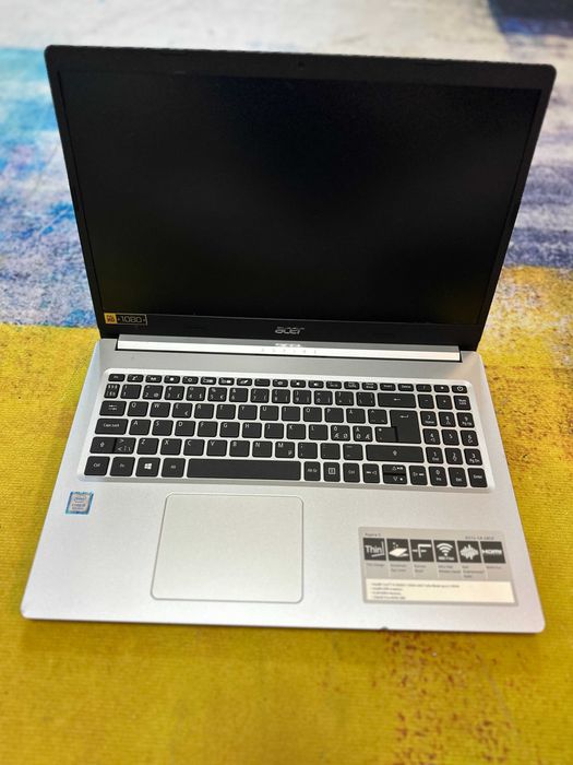 laptop Acer 515, i5 gen 8, octacore, ram 12 gb, ssd 256