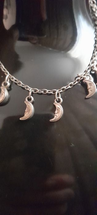 Brățară argintată, pentru picior