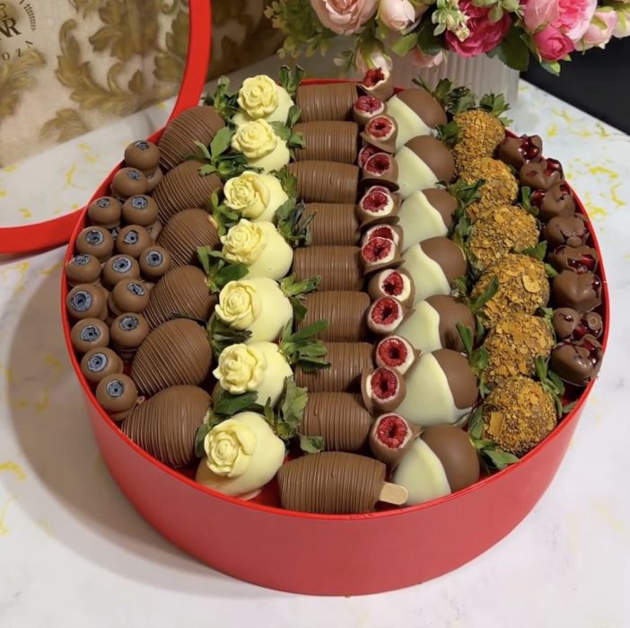 Shokolatli qulupney zakazga