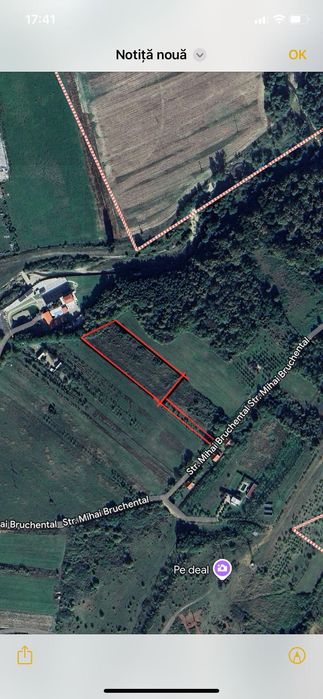 Teren Beiuș lângă unitatea militară Str Mihai Bruchental