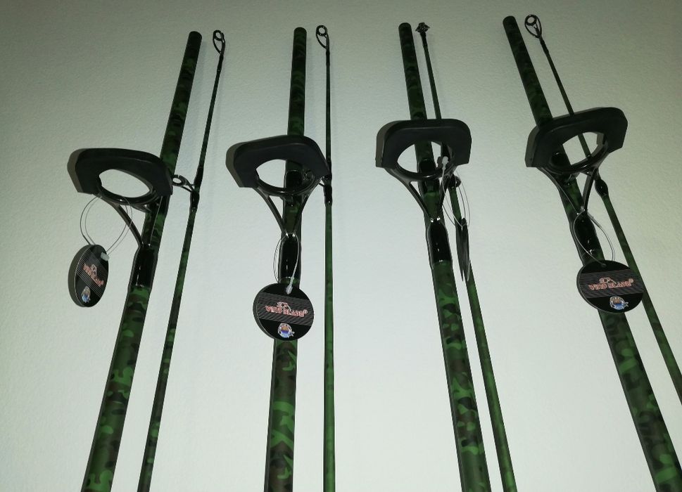 SET 4 Lansete Carp Master Wind Blade Cat 1 3.90m 3.5LB, Carbon 100%