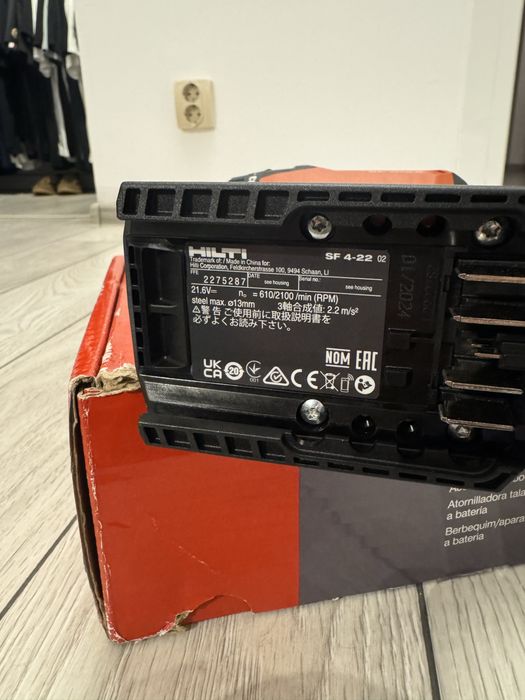 Hilti SF 4-22 nou la cutie