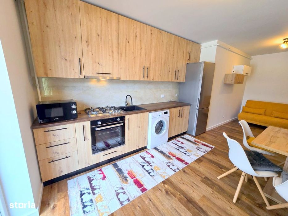 2 camere, bloc nou, mobilat modern, garaj, in Floresti, zona VIVO Mall