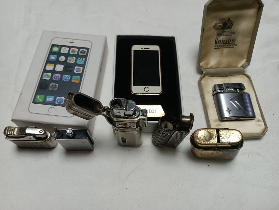 Лот старинни запалки