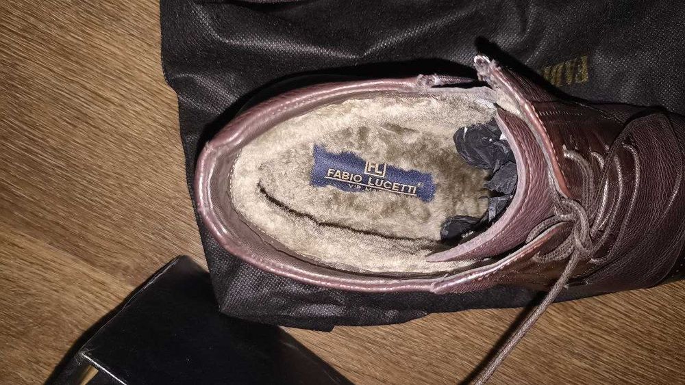 ботинки мужские кожаные