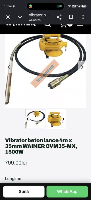 Ghilotina Pavele, Vibrator beton, girafă șlefuit și mașina tăiat santuri