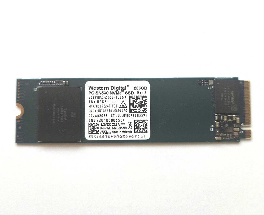 SSD 256Gb Western Digital SN530 NVMe