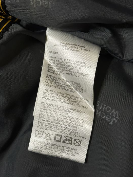 Jack wolfskin down jacket L- size зимно пухено яке