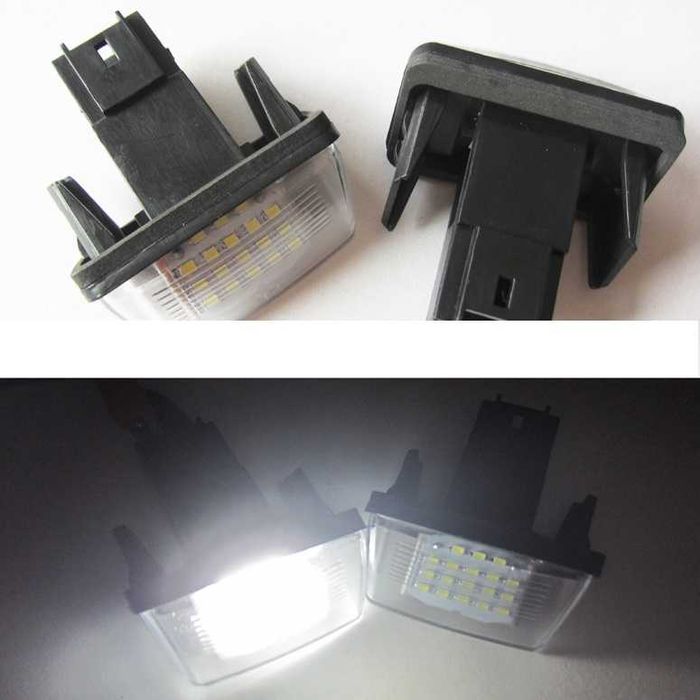 Lampi LED numar Citroen C3 C4 C5 C6, Picasso - Fara Eroare