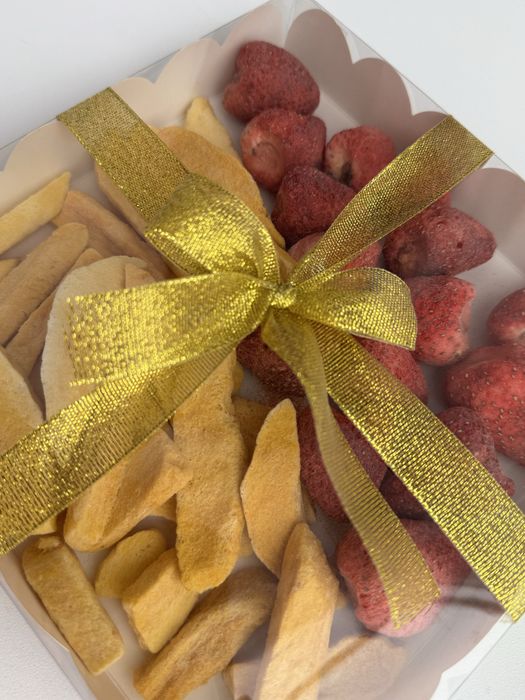 Сублимированное манго и сублимированная клубника, набор микс