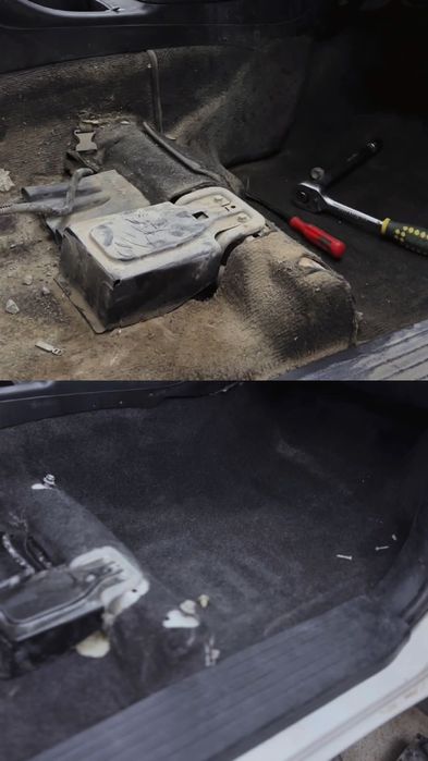 Химчистка авто с разбором