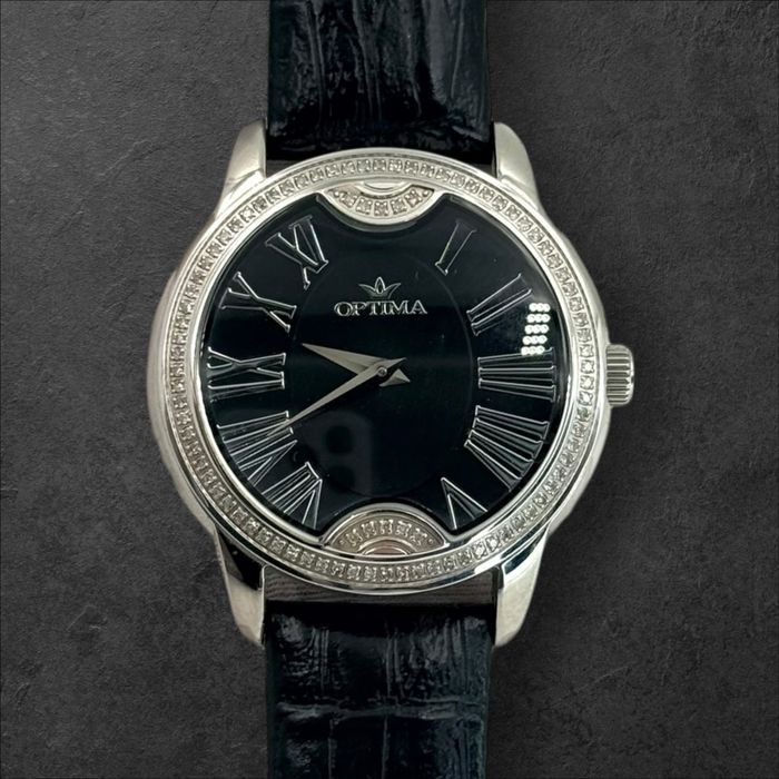 Optima Diamond Edition – Швейцарско изящество с диаманти