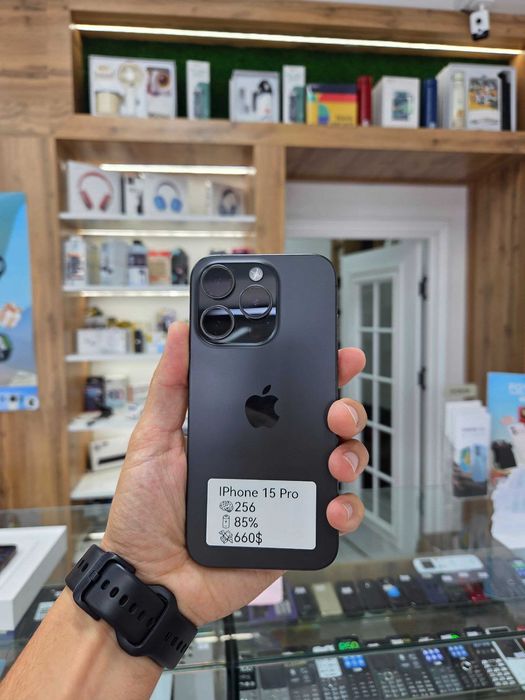 Iphone 15 Pro 256gb Qora
