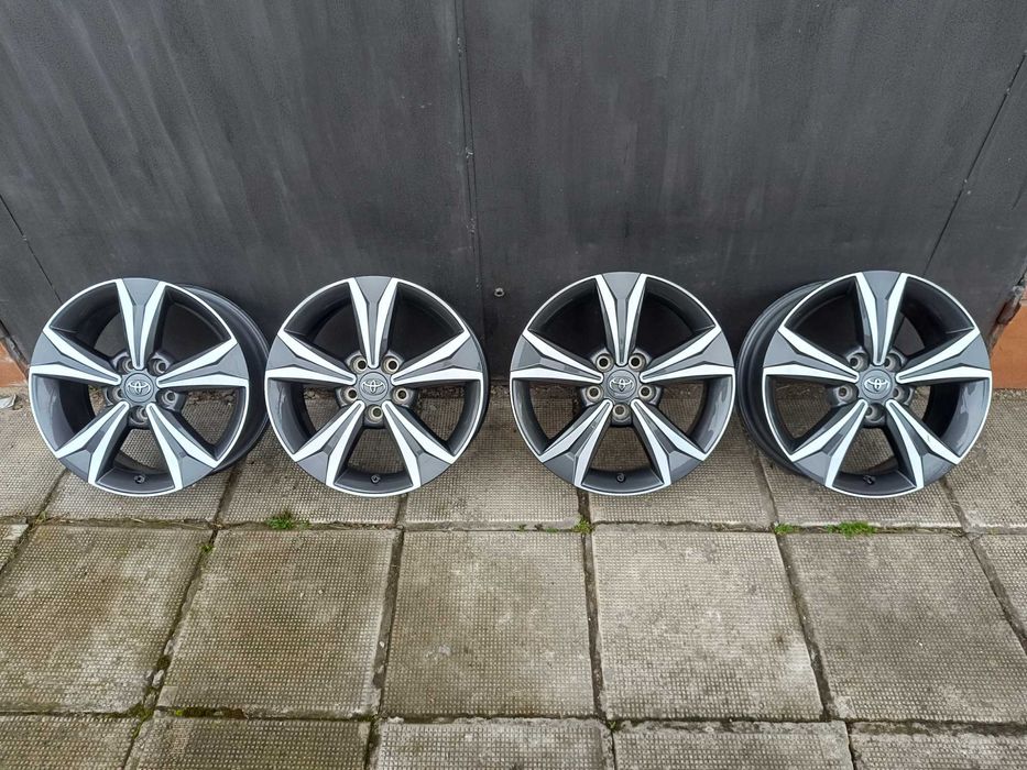ОРИГИНАЛНИ джанти 17 цола 5x114,3 ТОЙОТА / TOYOTA + датчици 6,5J ET45