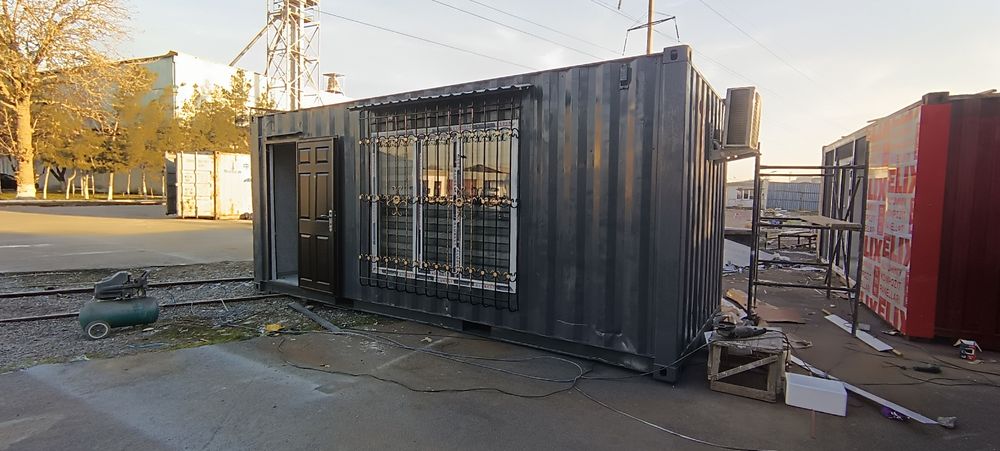 Контейнеры под офис мобильный домик