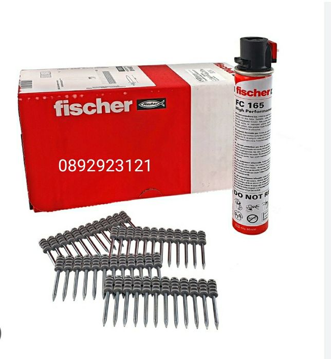 Гвоздей пирони и газ  за такер FISCHER DFN