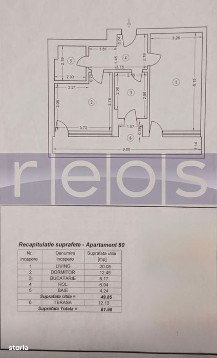 Vanzare 2 Camere | Utilat-Mobilat Lux | 50 Mp | Terasa | Complex Atria