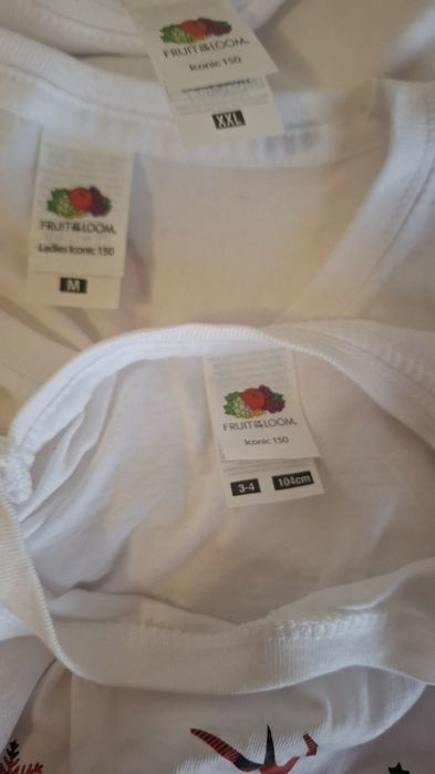 Комплект тениски за цялото семейство