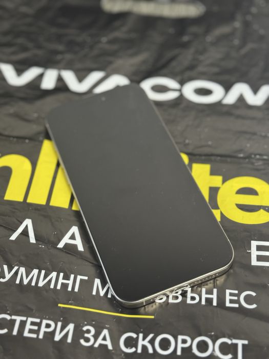 КАТО НОВ 256GB iPhone 16 Pro Max Vivacom Гаранция 2027г Natural