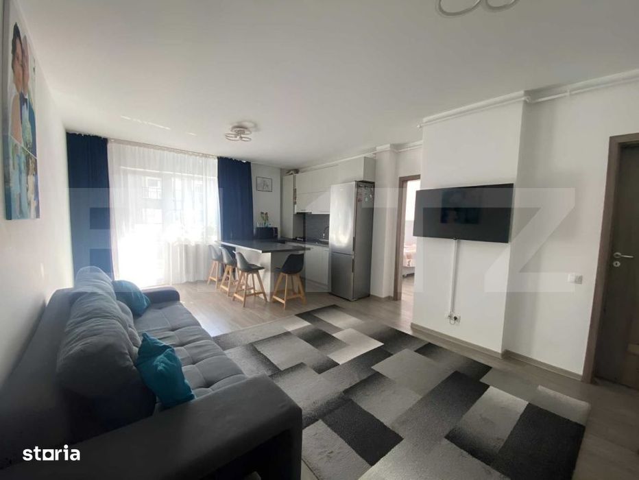 Apartament 2 camere, 50 mp, zona Vivo