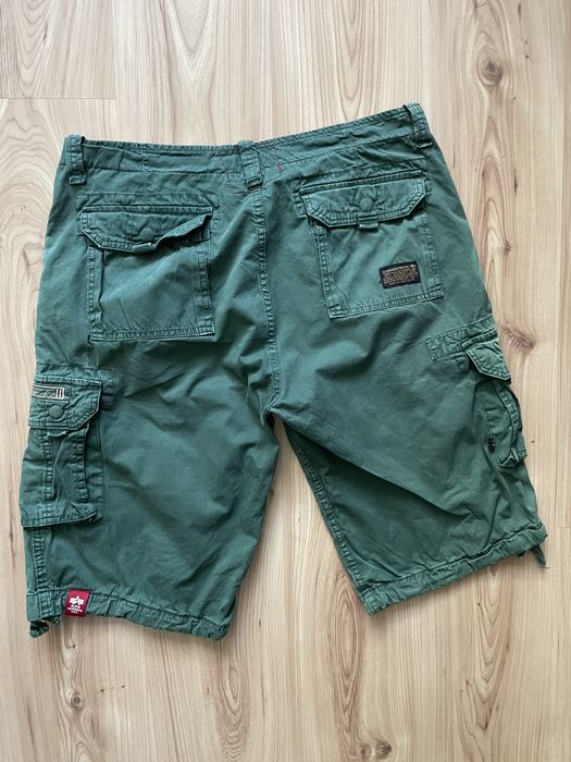 ALPHA INDUSTRIES cargo/мъжки карго къс панталон W36