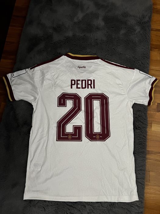 Tricou Pedri Gonzalez #20 Spania Cupa Mondiala 2026 Nou Cu Etichet