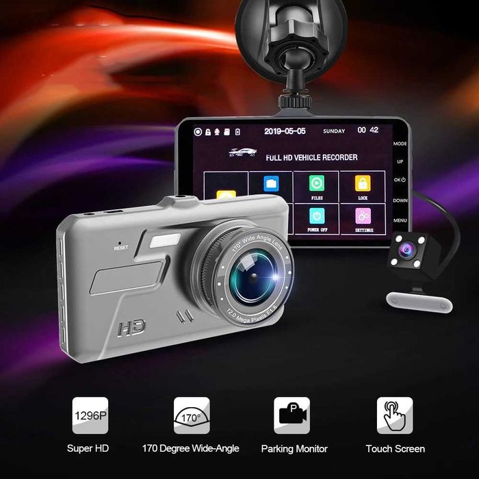 Видеорегистратор + камера за задно виждане – NA621