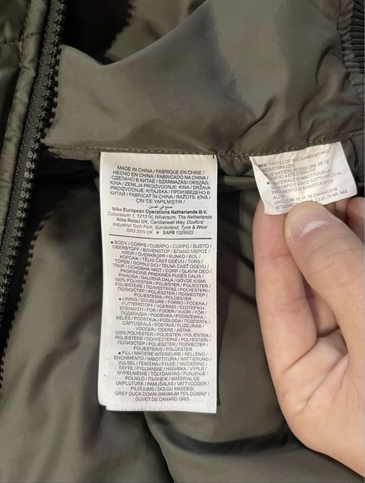 Nike S Яке с Гъши Пух