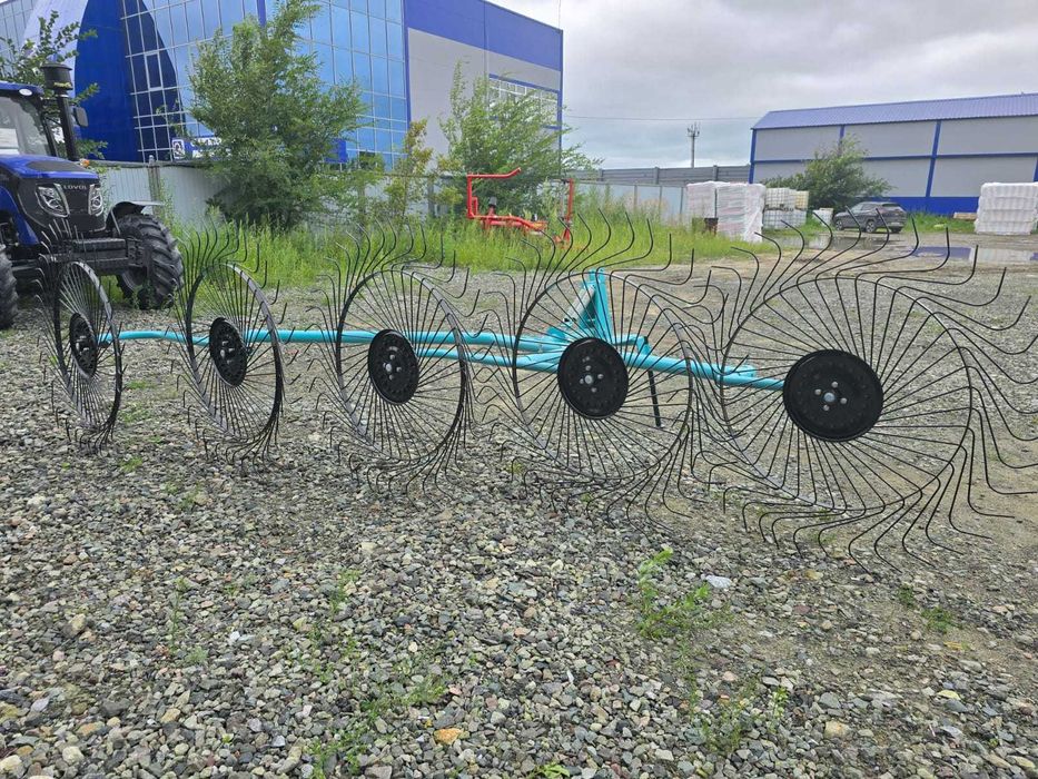 Грабли-ворошилки OGR, 5 колес сгребания