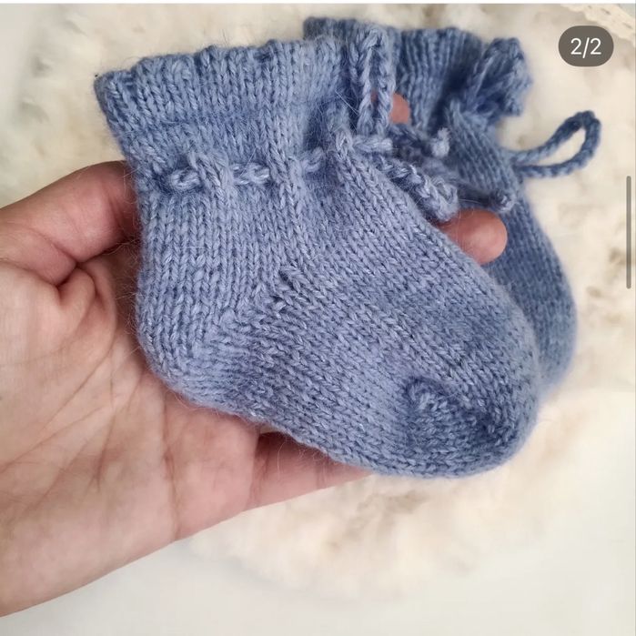 Пинетки ангора носочки