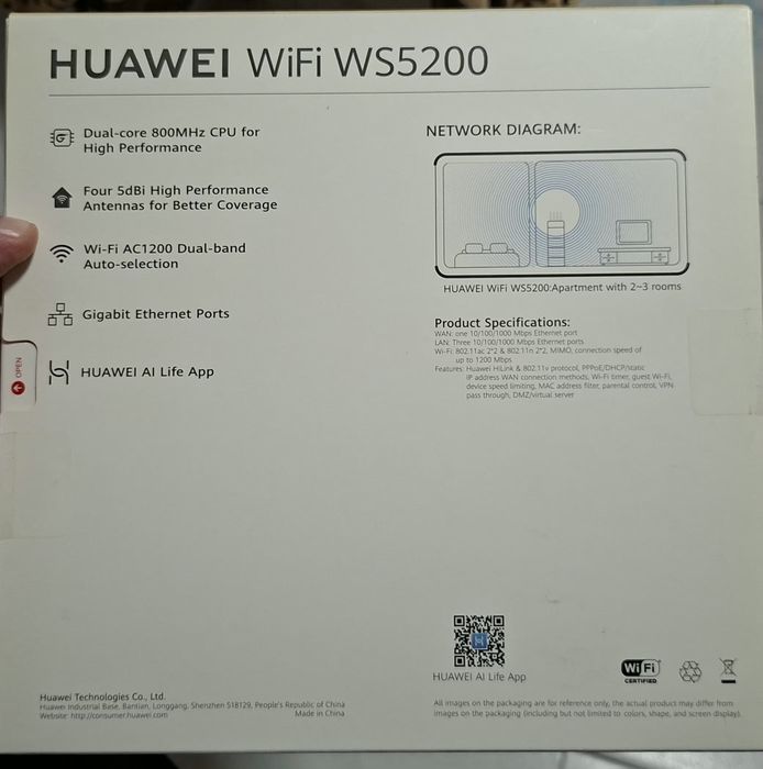 Router wifi Huawei WS5200 fără cartelă SIM