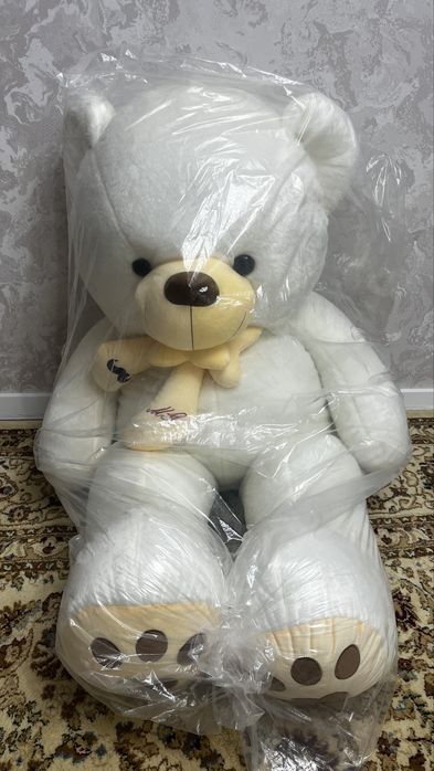 Белый мишка новый
